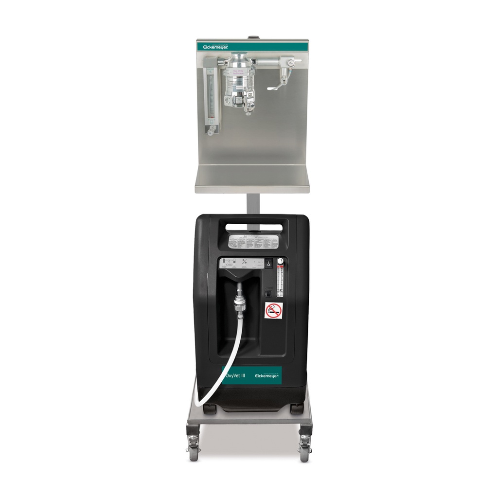 MOBILE ANAESTHETIC UNIT WITH O₂ CONCENTRATOR