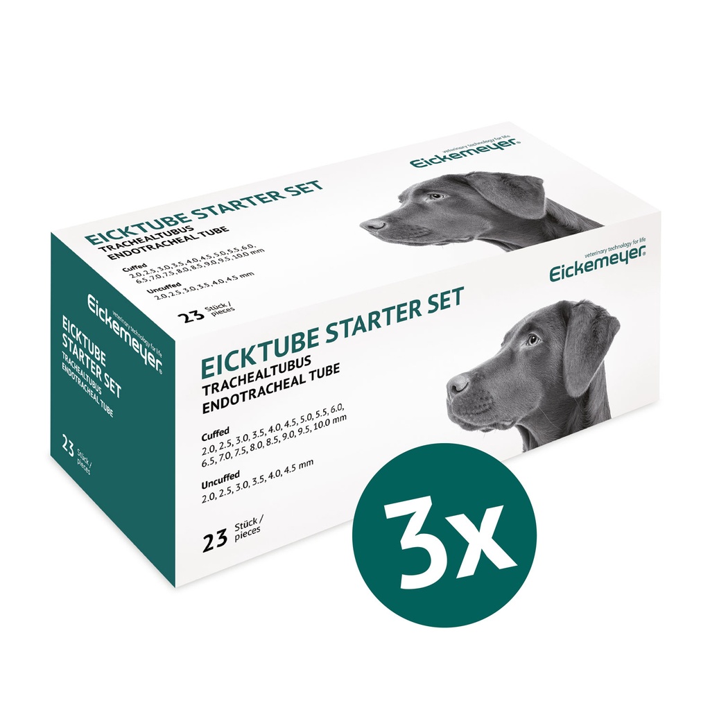 3 packs of EickTube Starter Set #215800