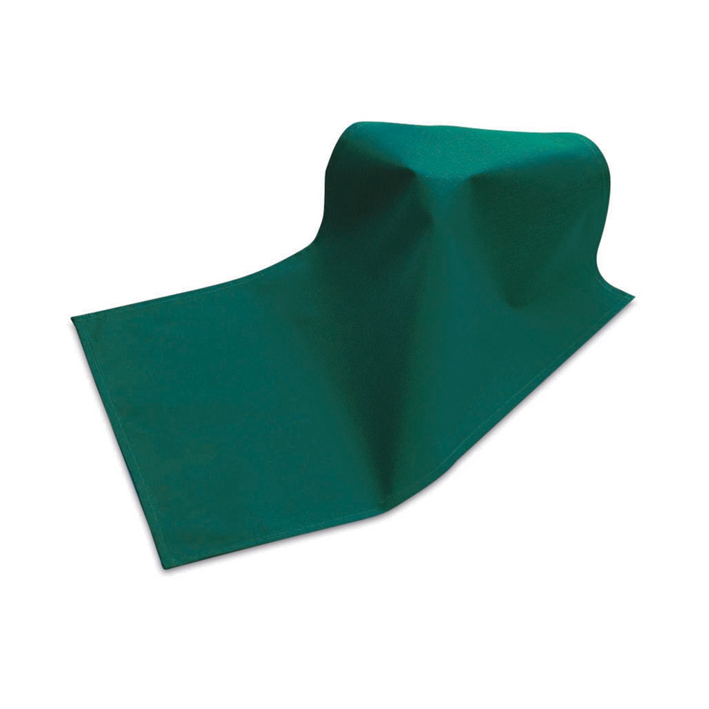 Cloth drape, green, 40 x 60 cm  