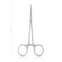 Haemostatic forceps Halsted-Mosquito, 12.5 cm, 1x2 teeth, straight 