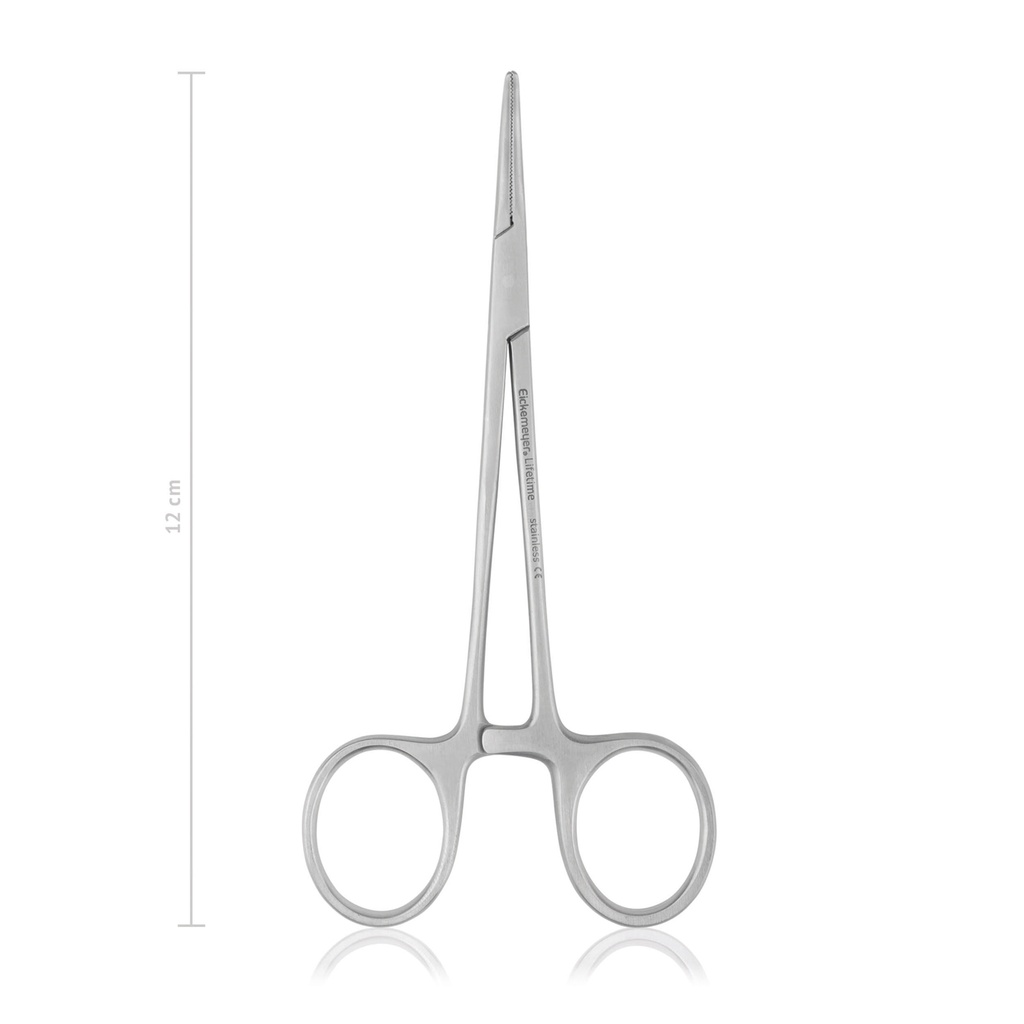 Haemostatic forceps Mosquito, 12 cm, curved 