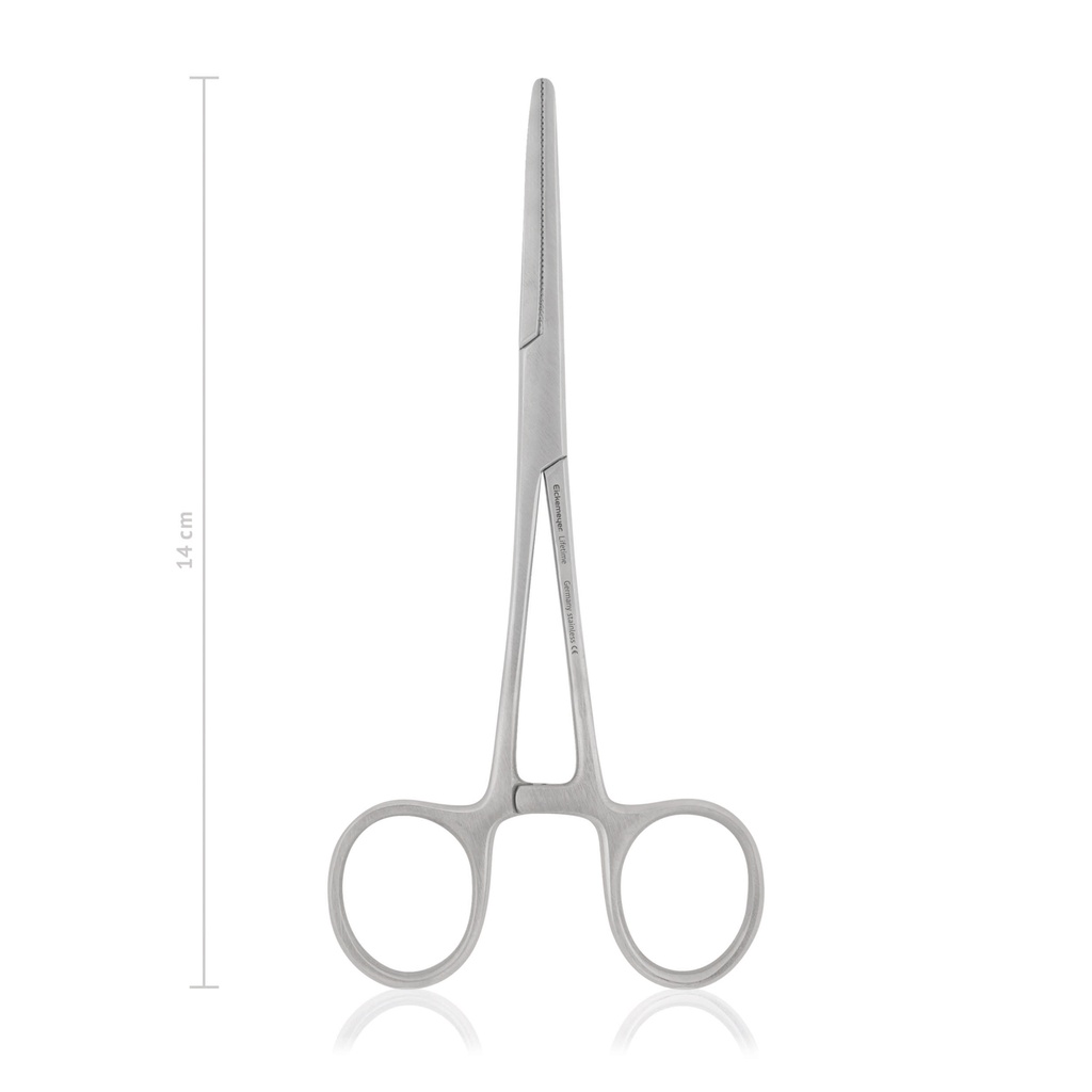 Haemostatic forceps Pean, 14 cm, curved  