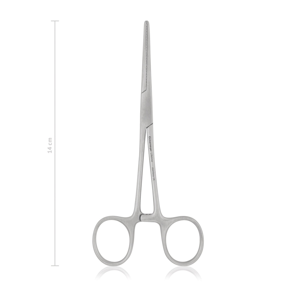 Haemostatic forceps Pean, 14 cm, straight, 