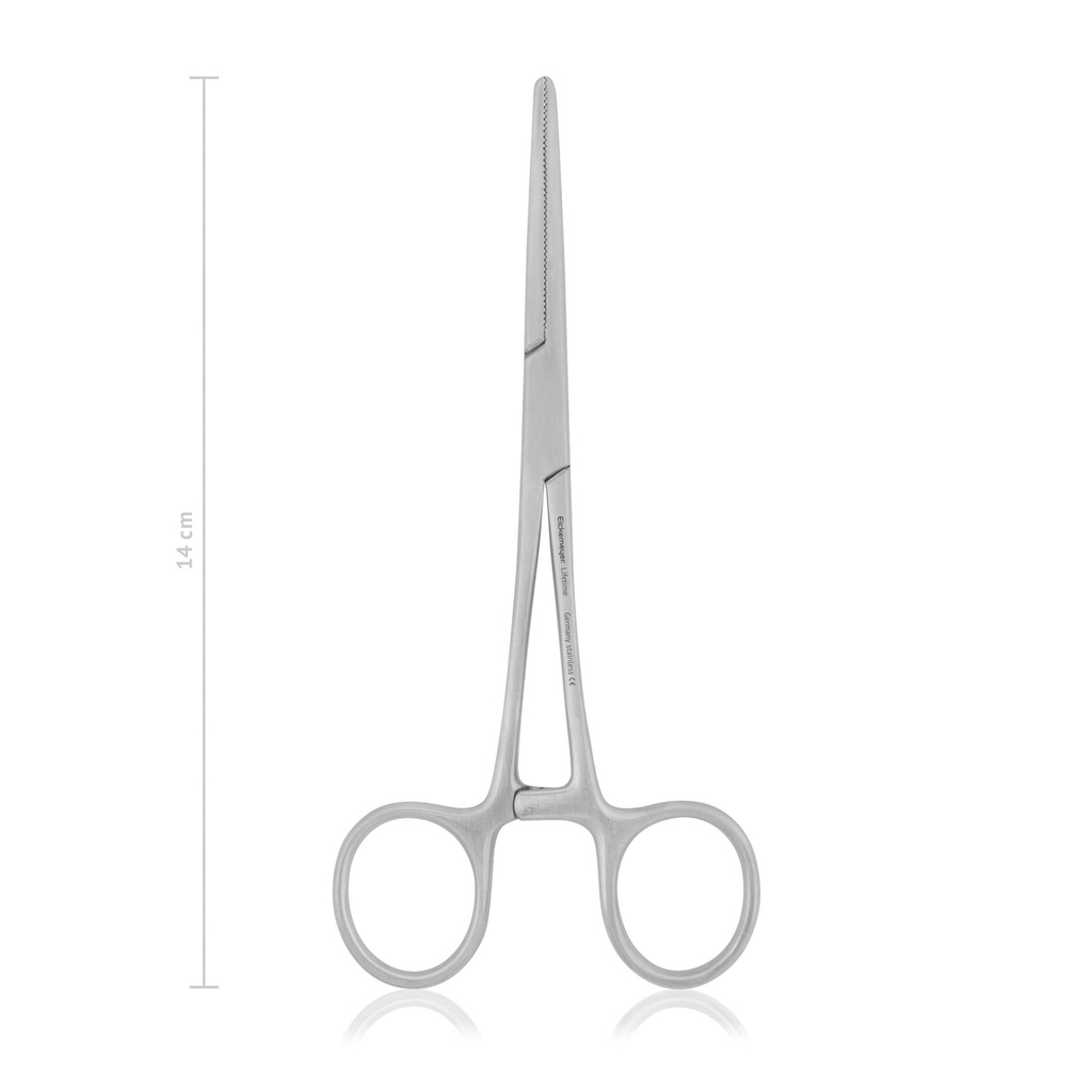 Haemostatic forceps Pean, 14 cm, straight 