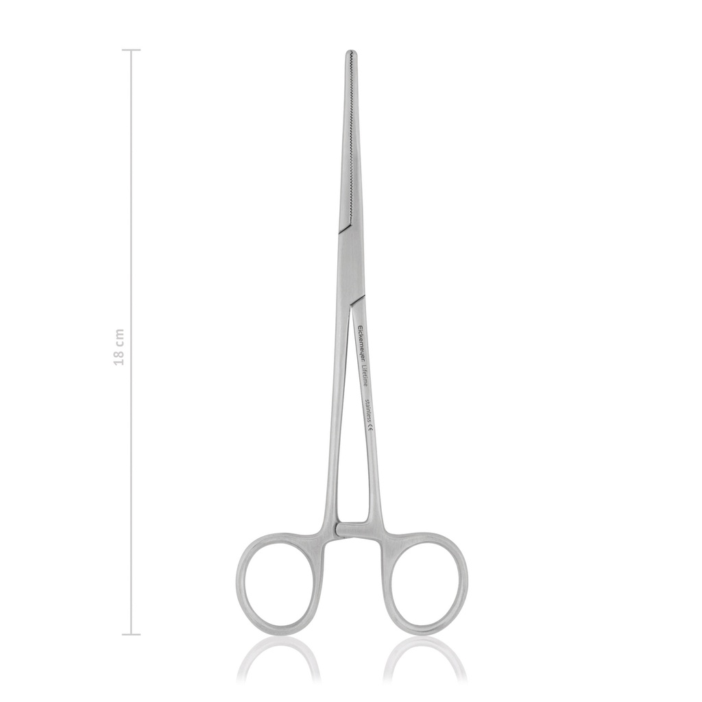 Haemostatic forceps Pean, 18 cm, curved,  