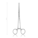 Haemostatic forceps Pean, 18 cm, curved,  