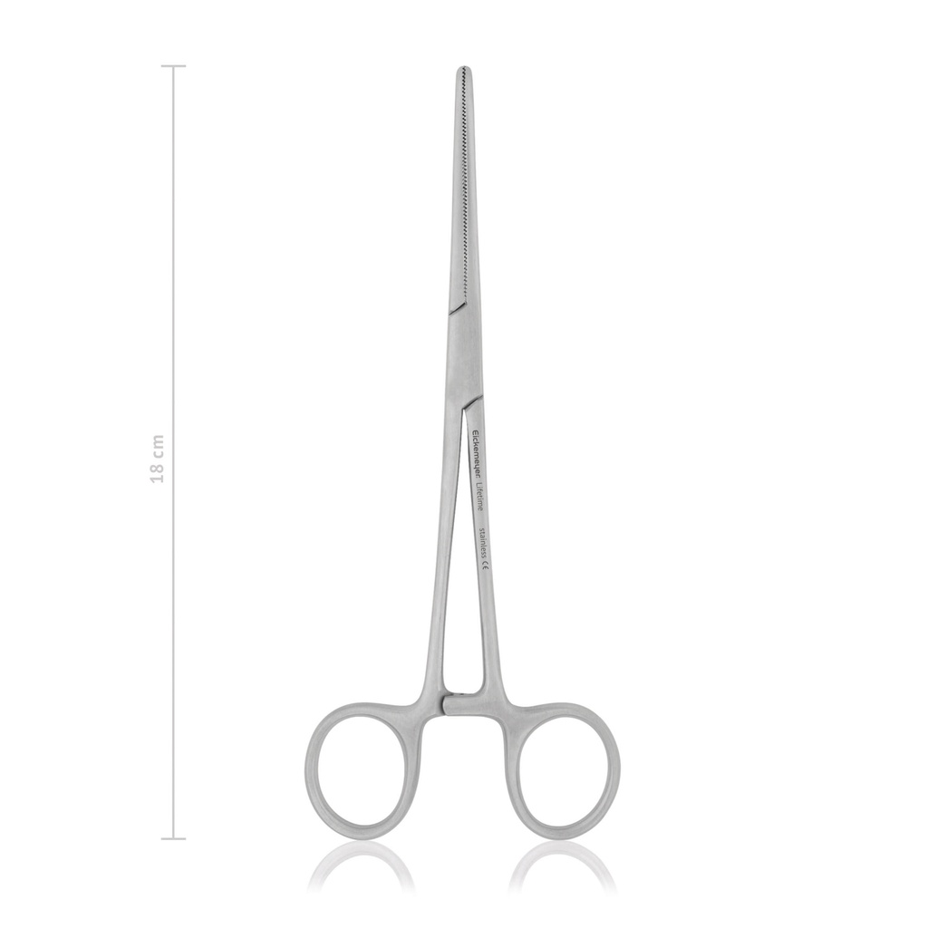 Haemostatic forceps R-Pean, 18 cm, straight, 