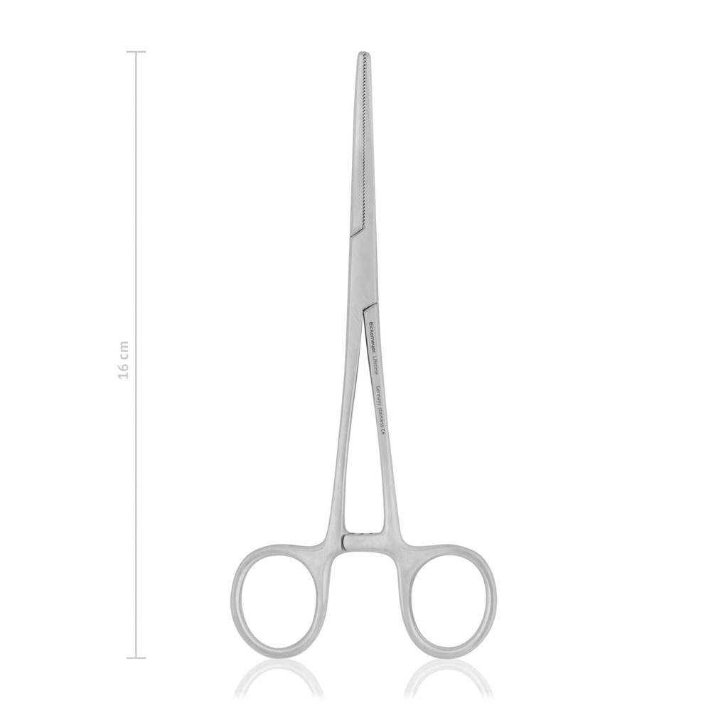 Haemostatic forceps Rochester-Pean, curved, 16 cm 