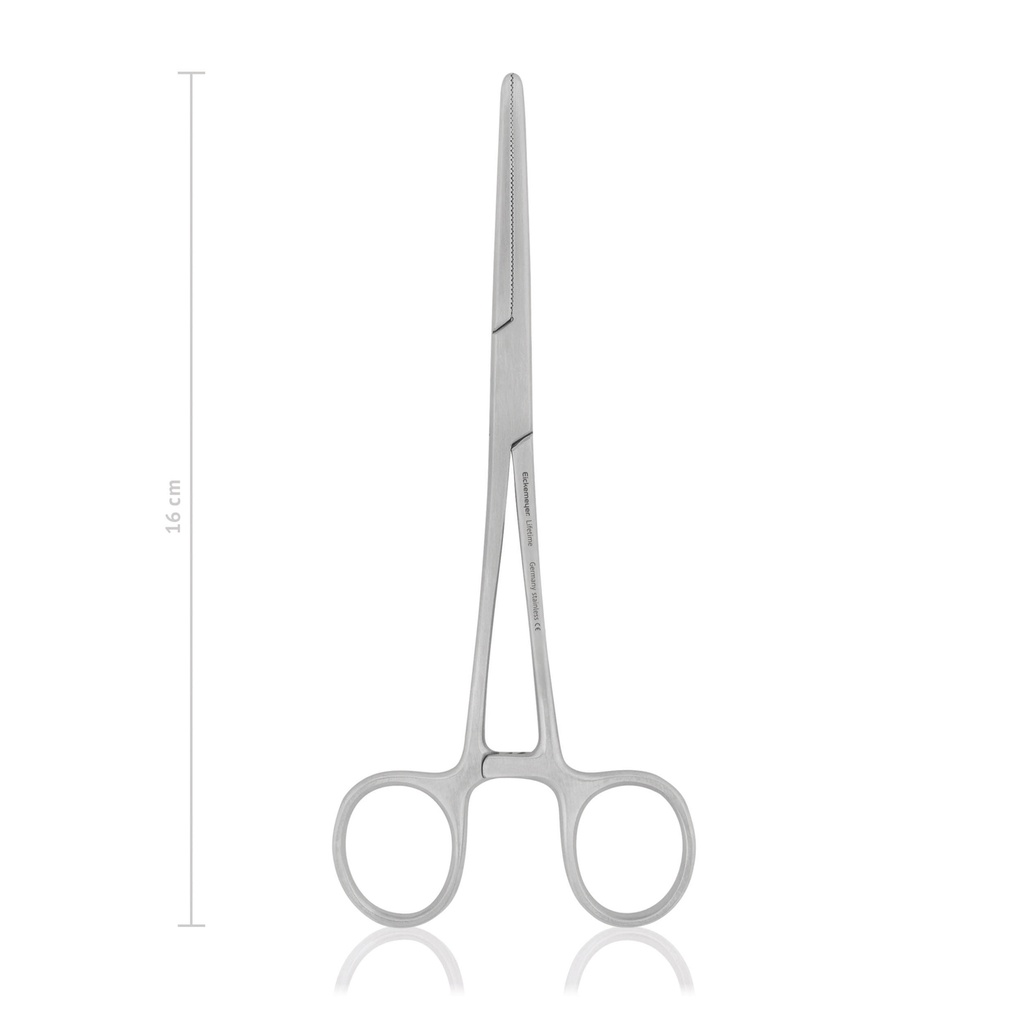 Haemostatic forceps Rochester-Pean, straight, 16 cm 