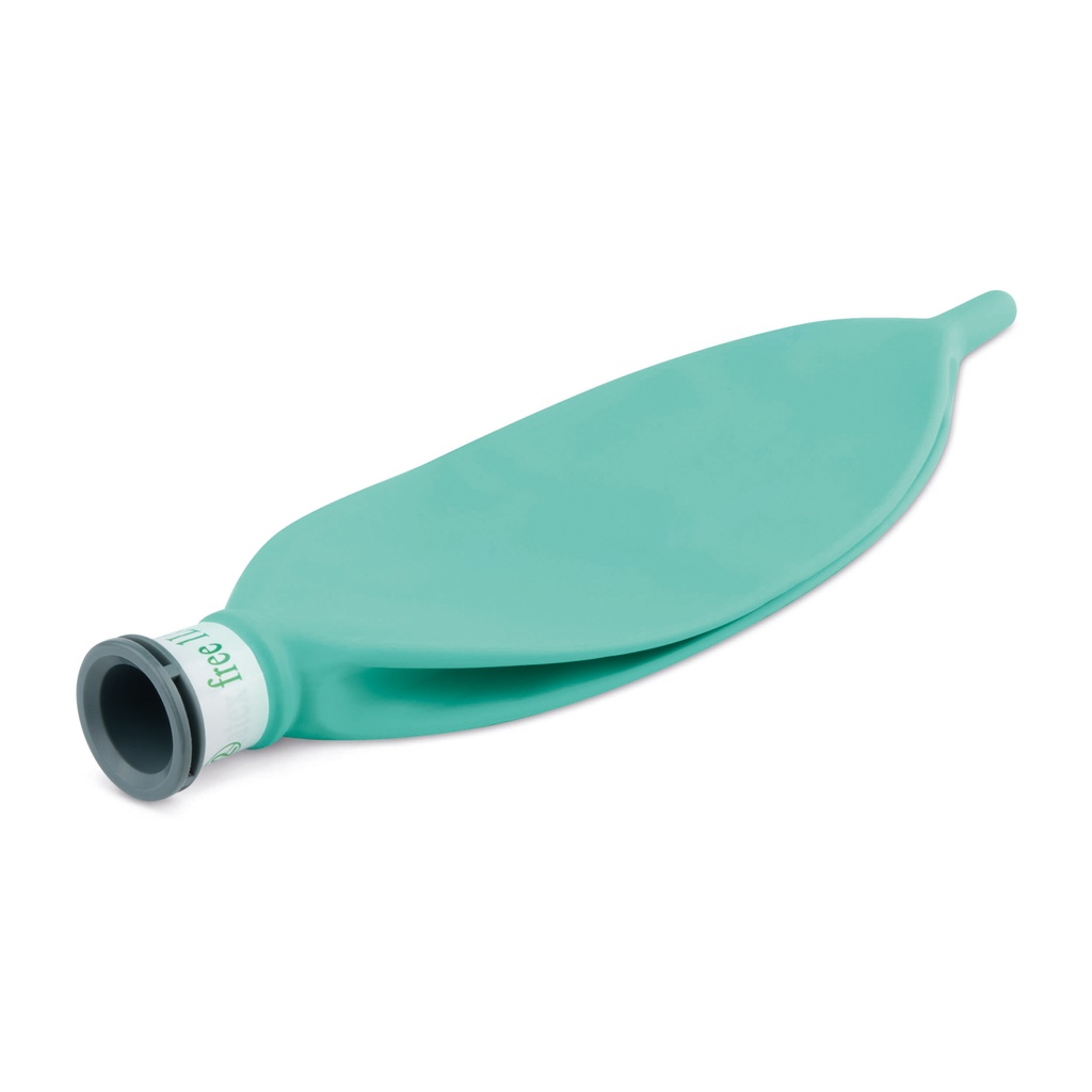 Breathing bag green latex-free 1 L