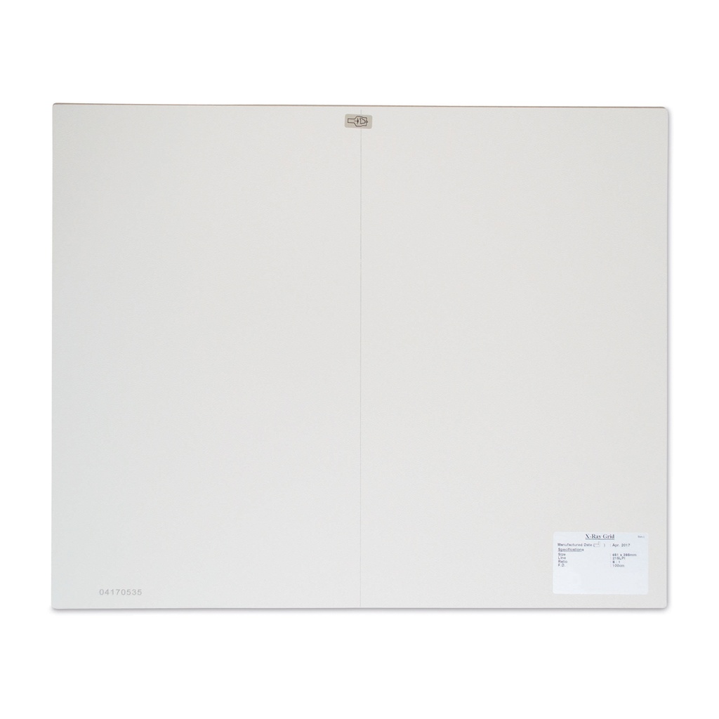 X-ray grid 451 x 365 mm 215 lines/inch for digital systems SID: 100 cm