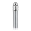 Drill chuck -stainless- for mounting on conventional drills, new model, thread diameter 1.5 cm