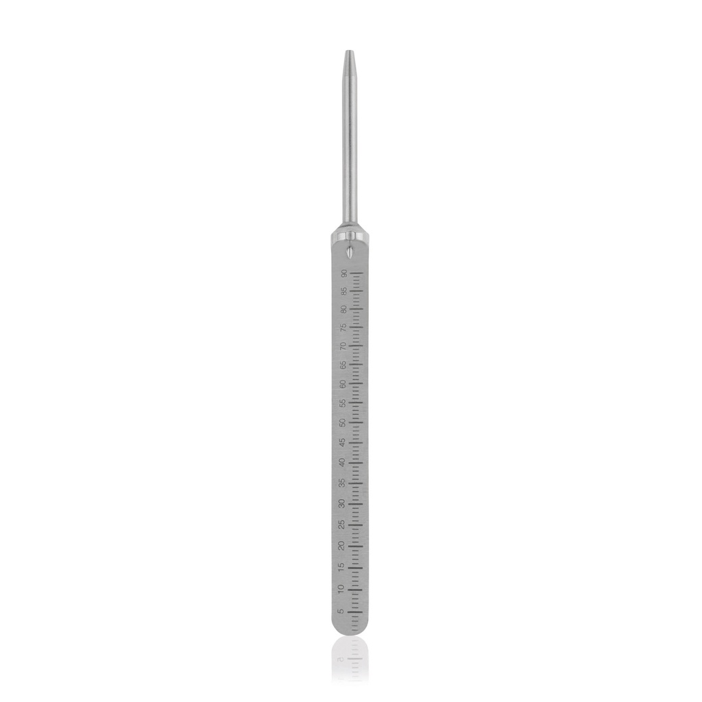 CBS screw length measuring device 150mm, for K-wires 0.9-1,6 mm 