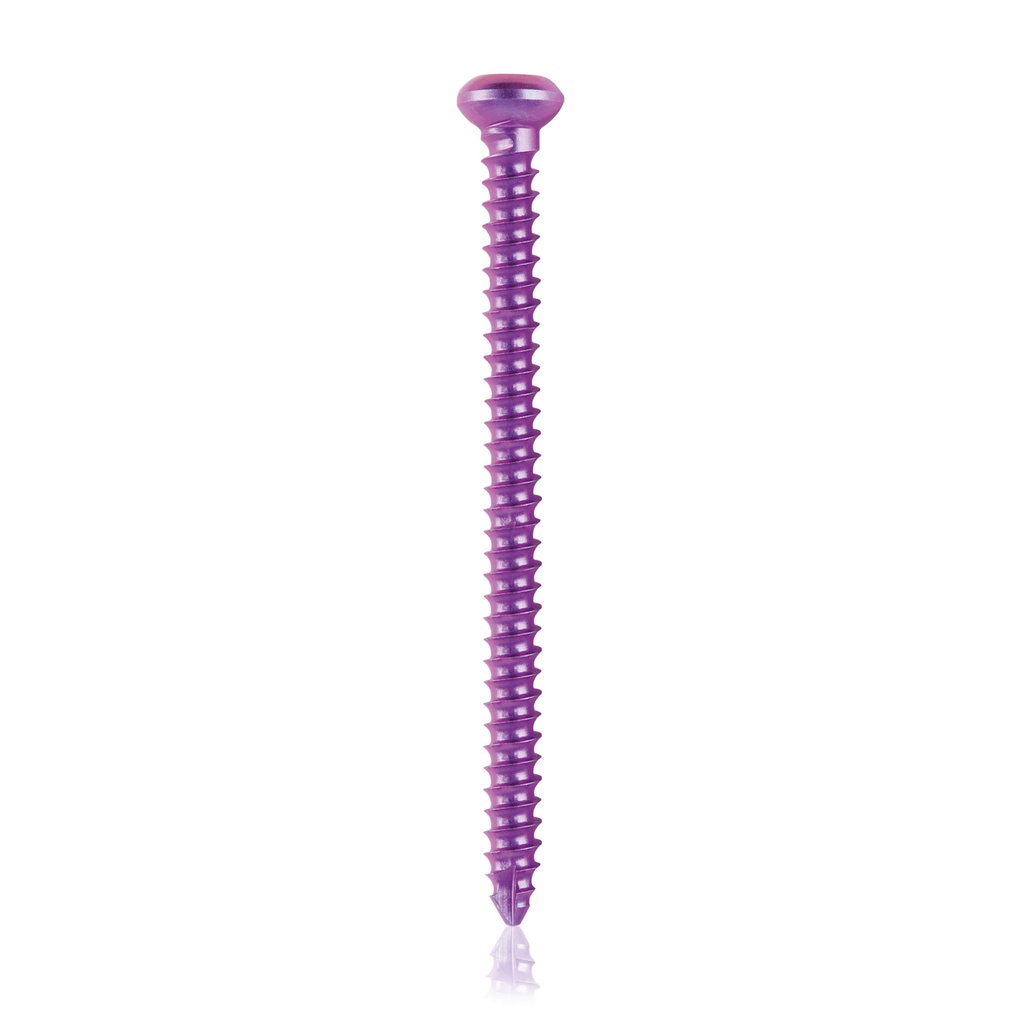 Cortical Screw, D=2,7mm; L=38mm self tapping, titanium 