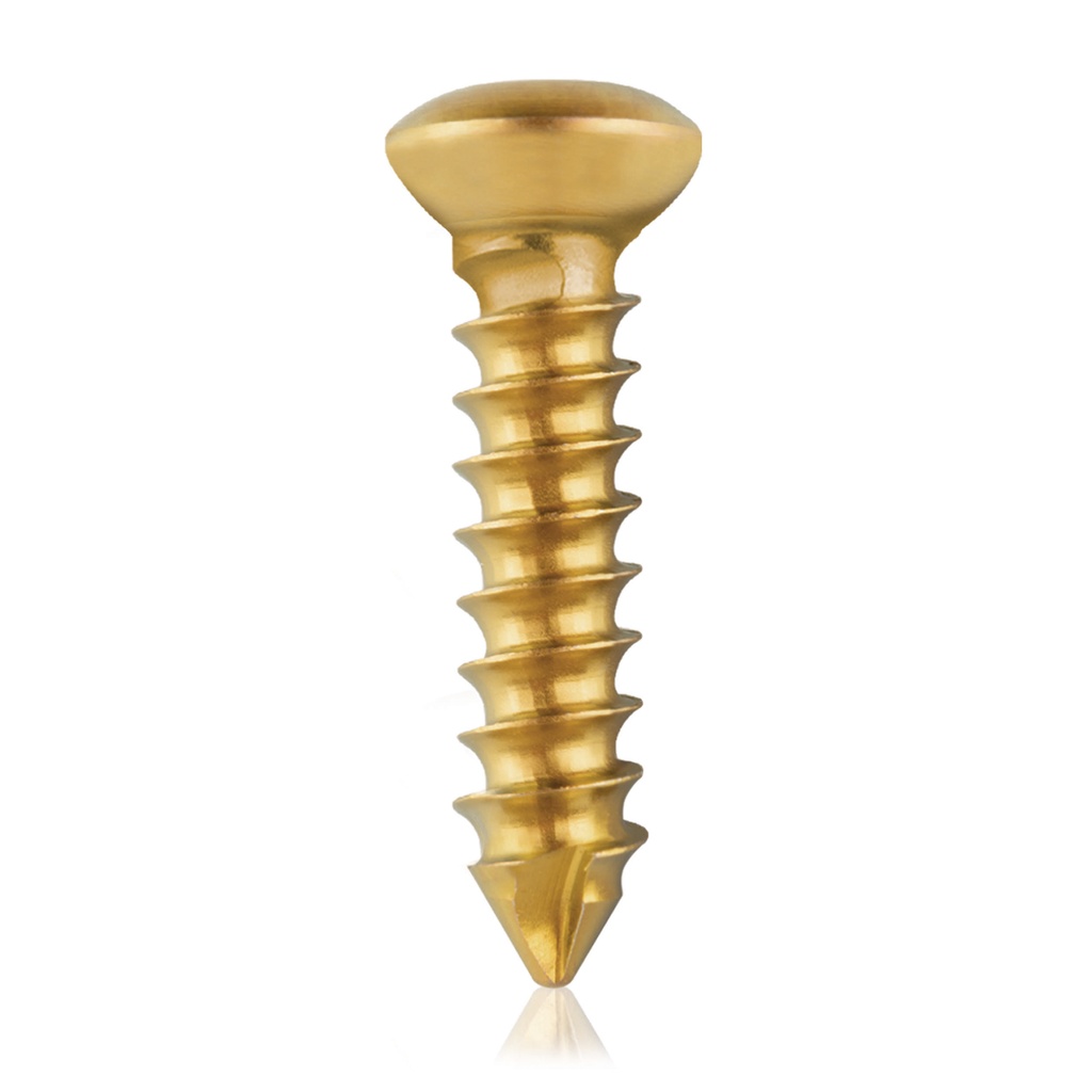 Cortical Screw, D=3,5mm; L=14mm self tapping, titanium 