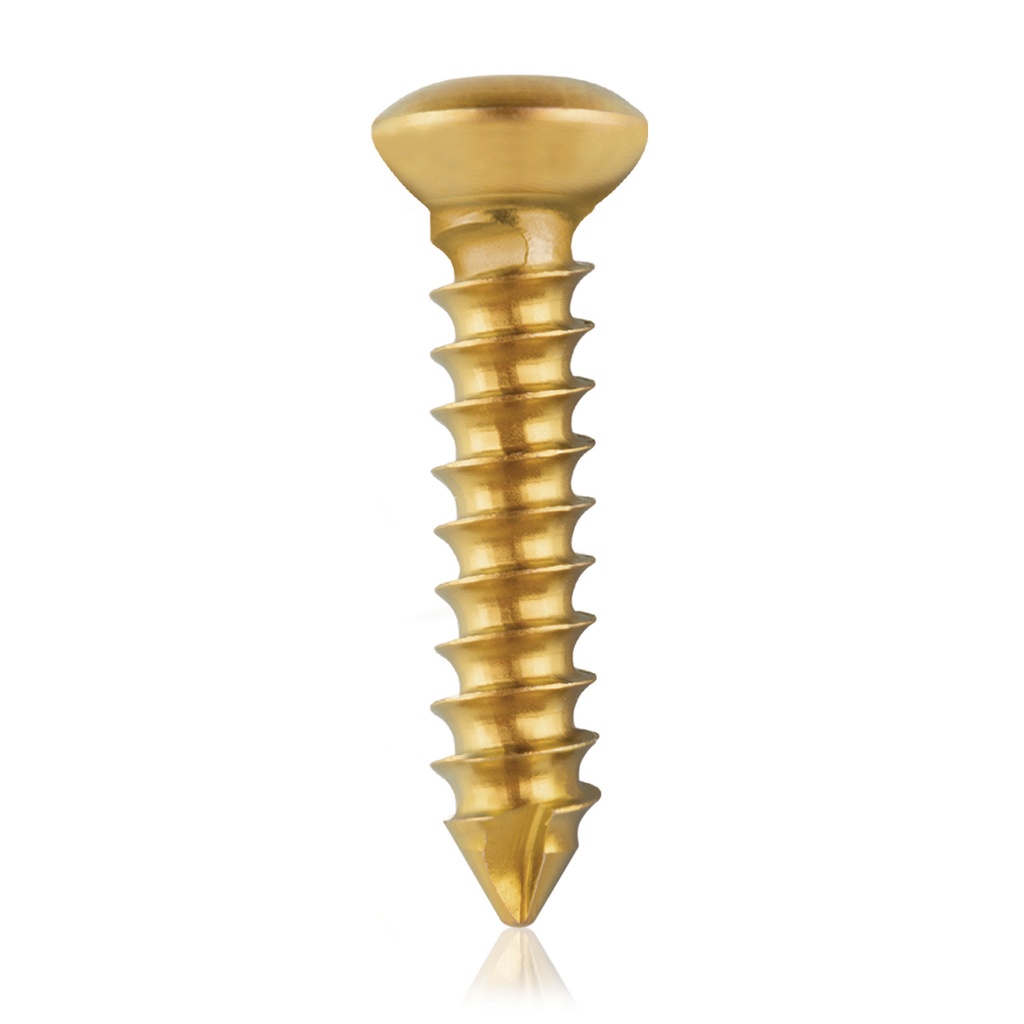 Cortical Screw, D=3,5mm; L=16mm self tapping, titanium 