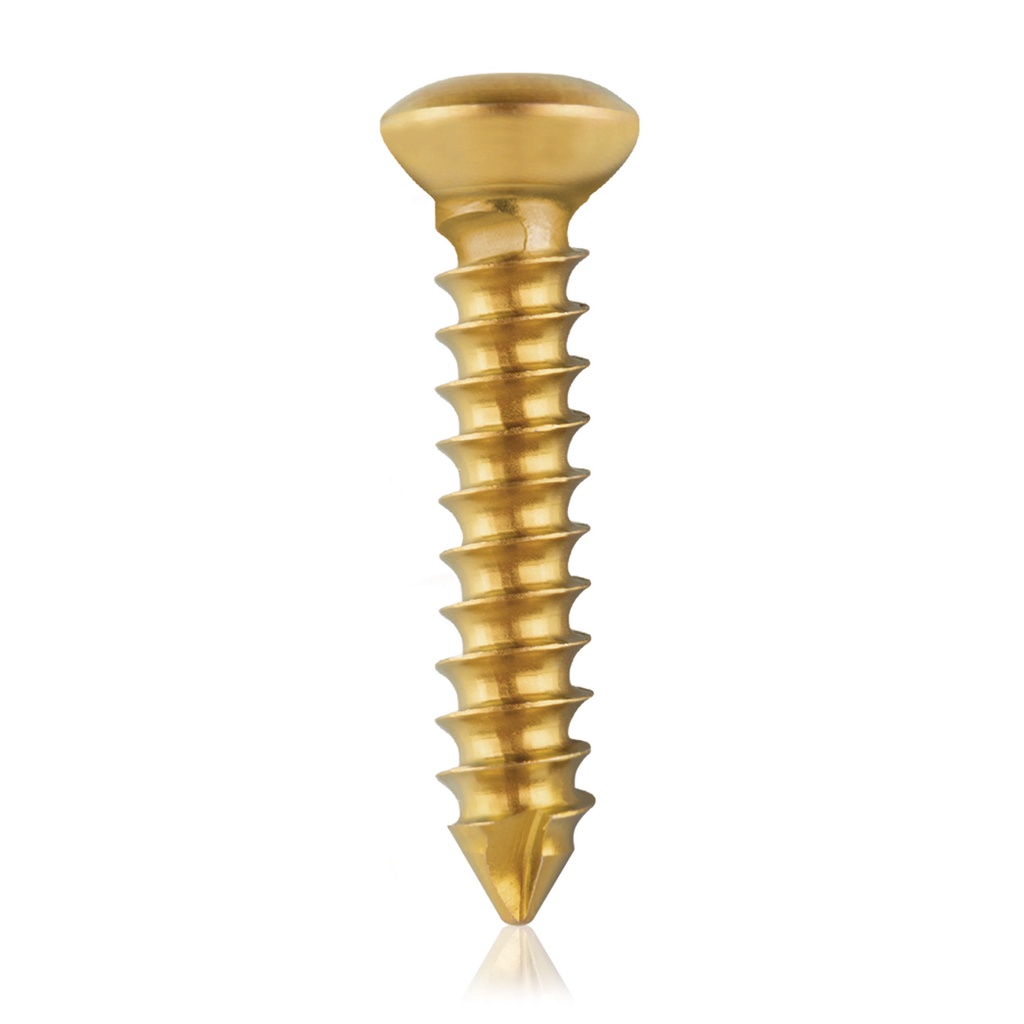 Cortical Screw, D=3,5mm; L=18mm self tapping, titanium 