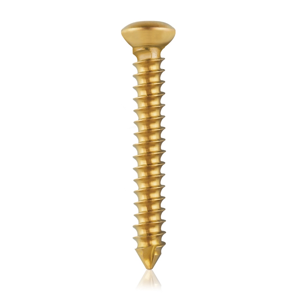 Cortical Screw, D=3,5mm; L=26mm self tapping, titanium 