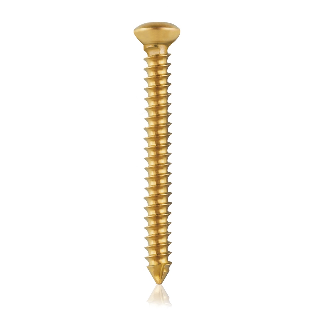 Cortical Screw, D=3,5mm; L=32mm self tapping, titanium 