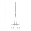 Intestinal forceps MAYO-ROBSON, 21 cm, straight, elastic blades, lengthwise grp 