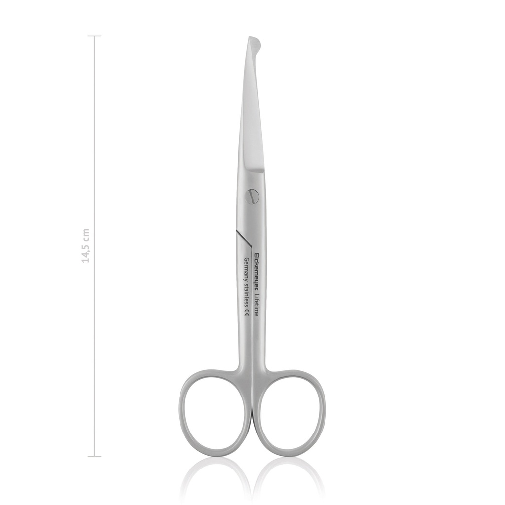 Enterotomy scissors with probe, 14,5 cm  