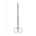 Enterotomy scissors with probe, 21 cm  