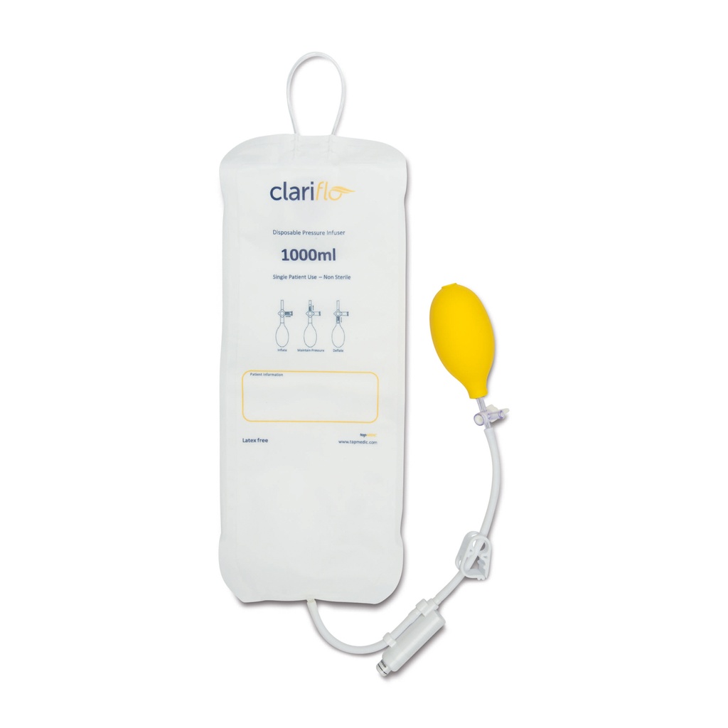 Pressure infusion cuffs, with manometer, 500 -1000 ml, with pressure ball 