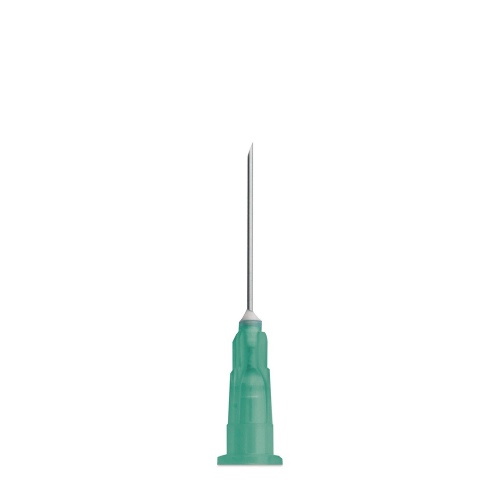 EICKINJECT cannula, 21Gx1", green 100/box, single use 