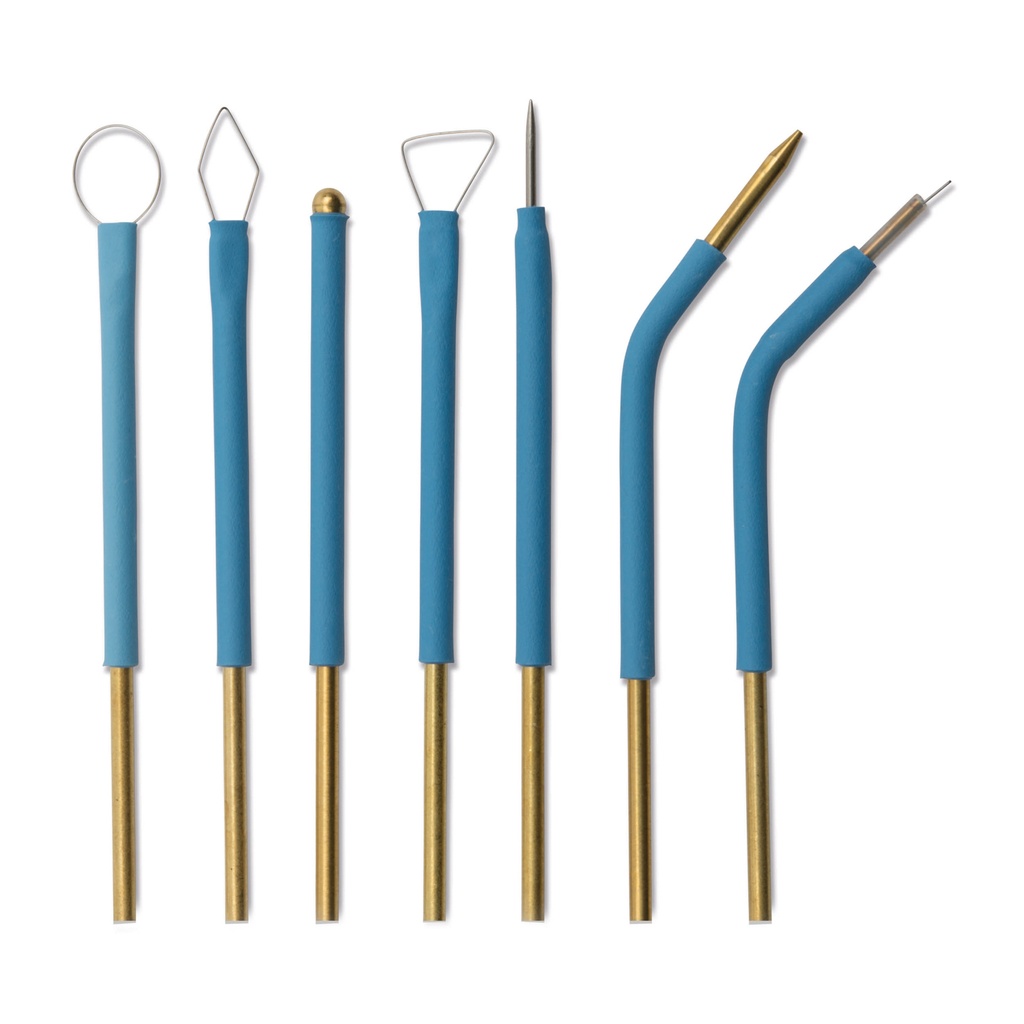 Set of electrodes (C7/B6/B4/A3/D3/F1/A8)  