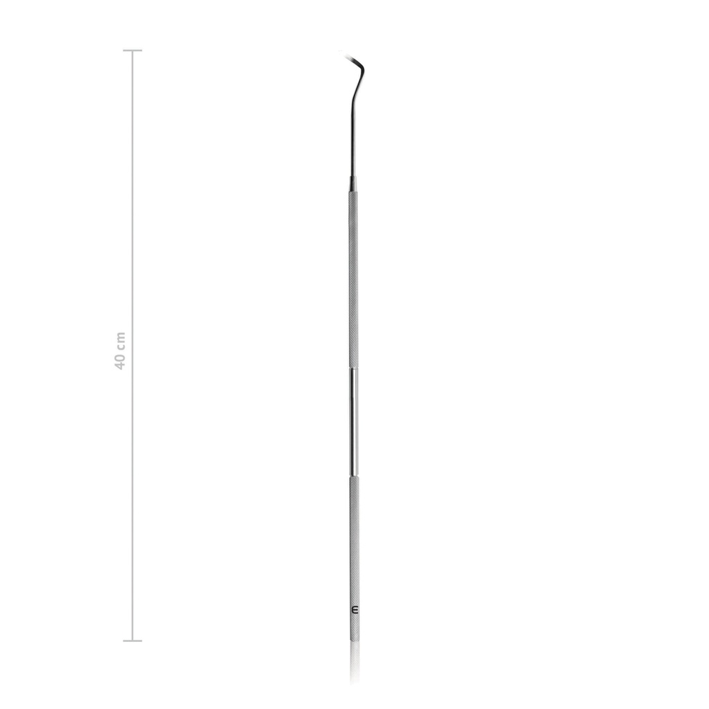 Periodontal probe, fine, L=400 mm left 