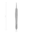 Suture forcep Castroviejo, teeth 0,3 mm, 10 cm, 4" 