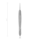 Suture forceps Castroviejo, teeth 0,5 mm 10 cm, 4" 