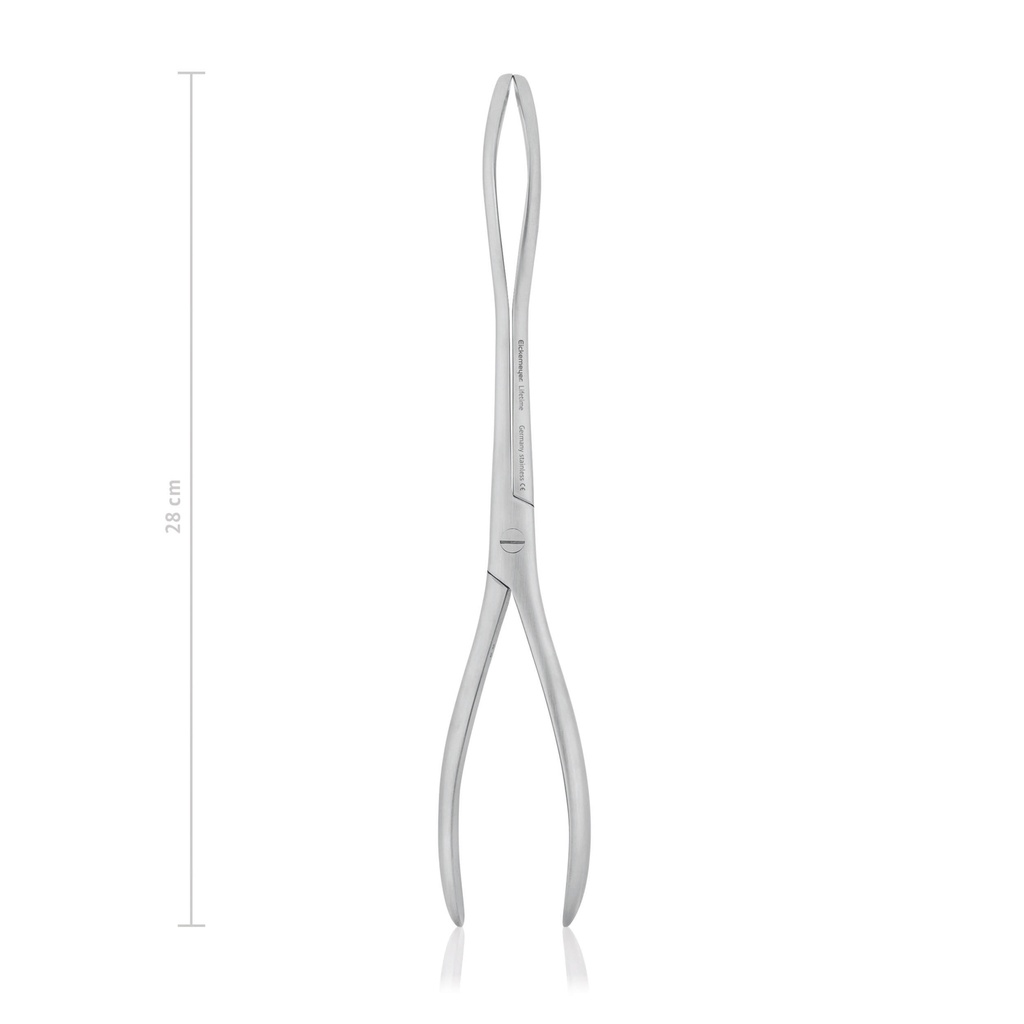 Obstetric forceps Niemand, 28 cm, for dogs 