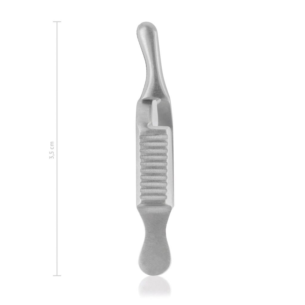 Artery forceps Dieffenbach, curved, 3,5 cm 