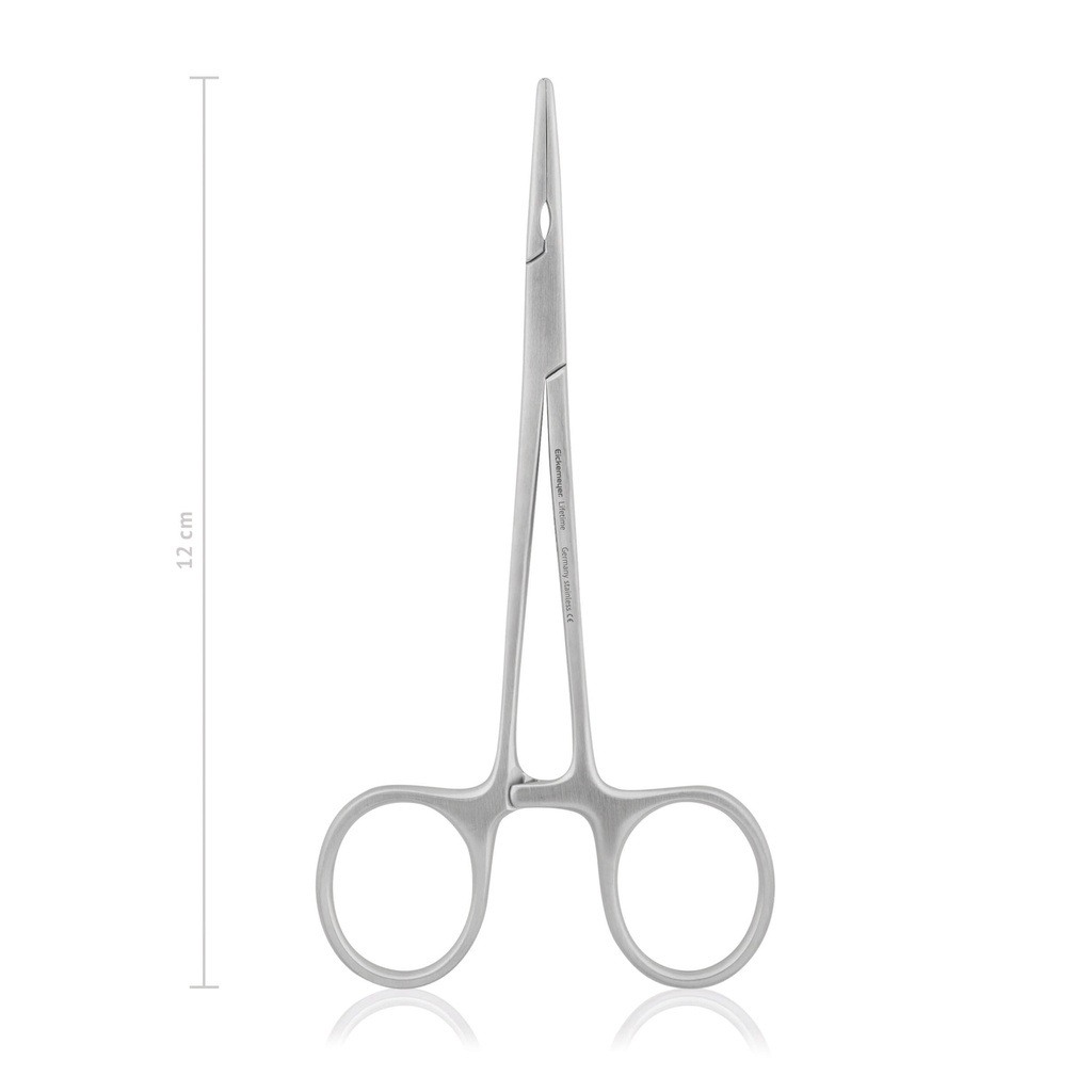 Atraumatic vascular forceps Mosquito, 12 cm, straight 