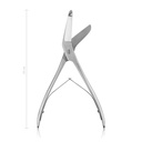 Plaster scissors Seutin, 23 cm  