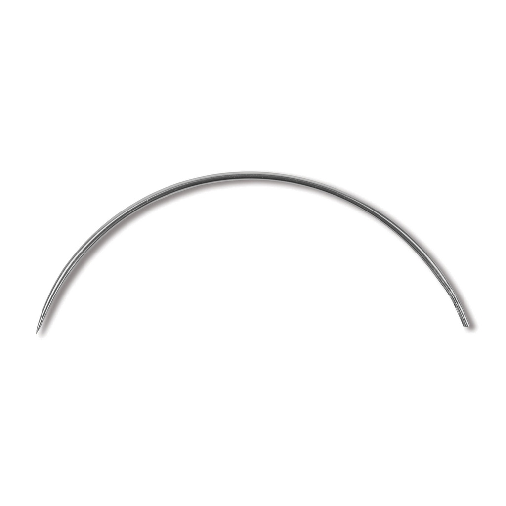 Surgical suture needles, 3/8 circle, fig. 1, 12/pkg. 