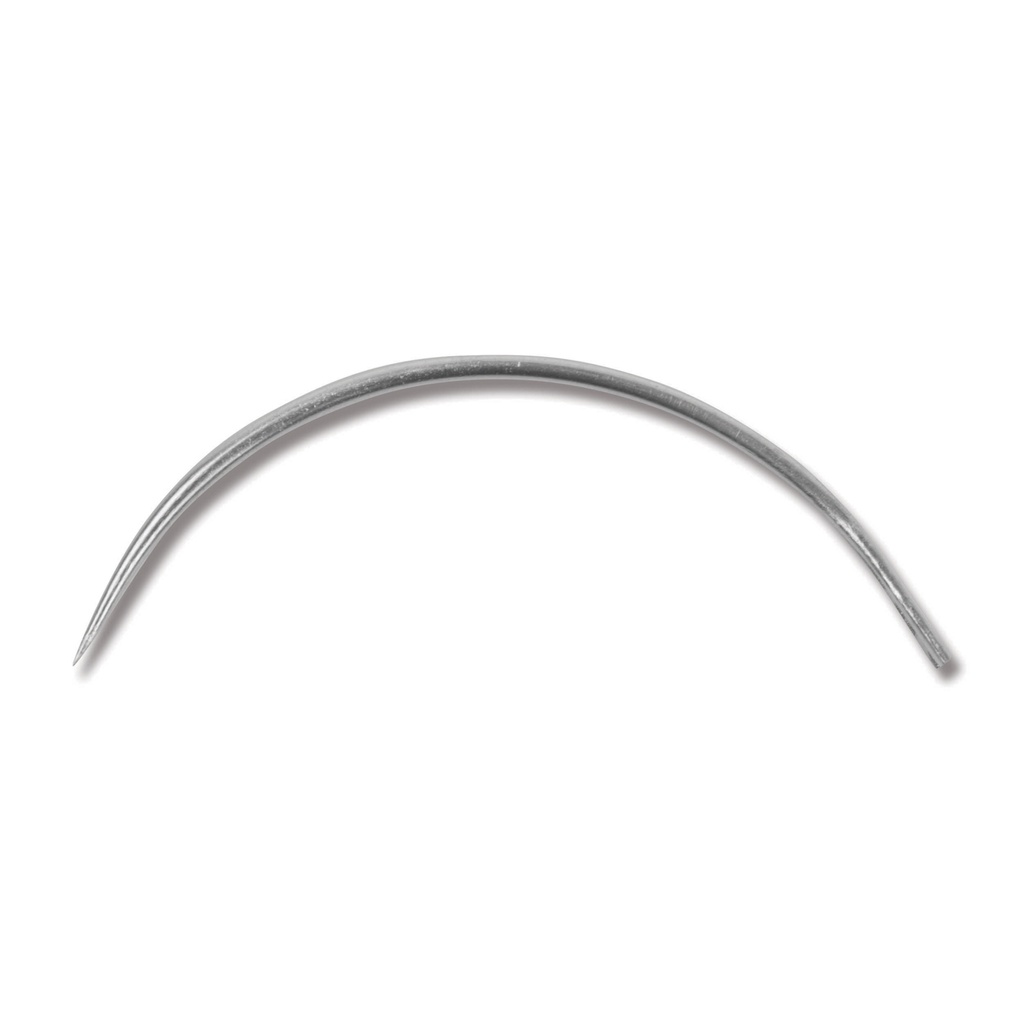 Surgical suture needles, 3/8 circle, fig. 10, 12/pkg. 