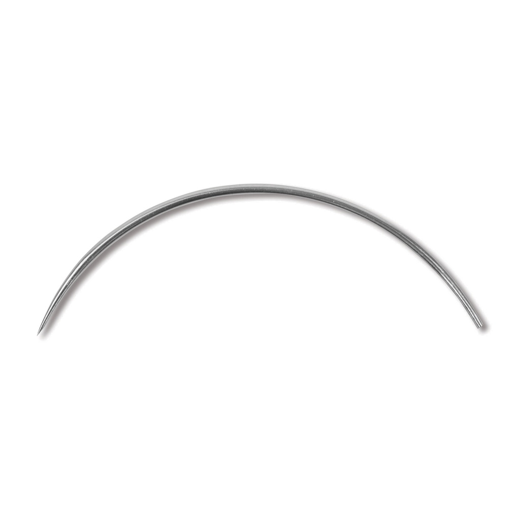 Surgical suture needles, 3/8 circle, fig. 6, 12/pkg. 