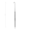 Spay hook for cats, 16 cm  