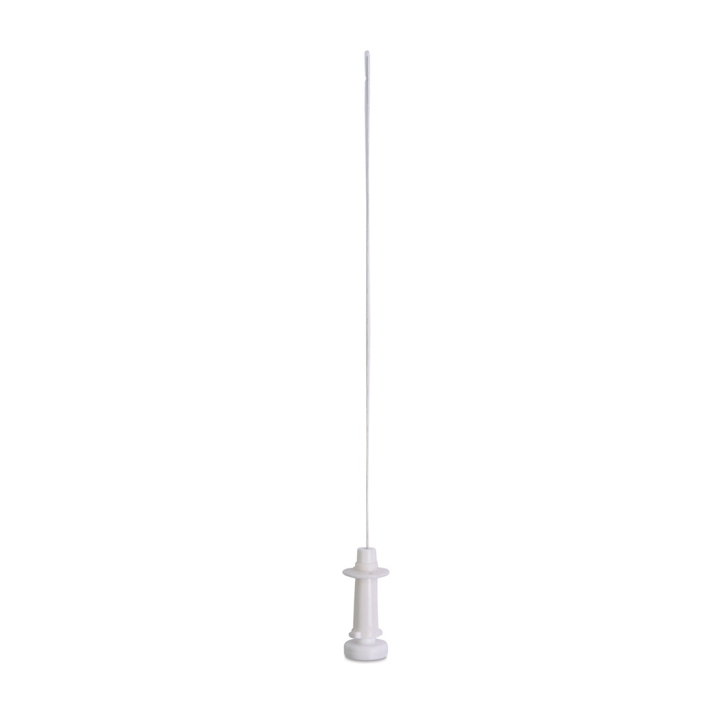 Catheter EICKEMEYER, 1,3 x 110 mm, for cats, white, with stylet, sterile 