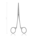 Forceps for ear hair removing w.o. ratchet, 14 cm 