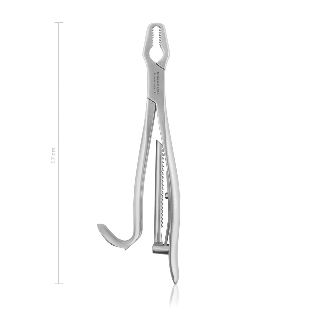 Bone holding forceps Kern-mini, 17 cm, 6 3/4" 