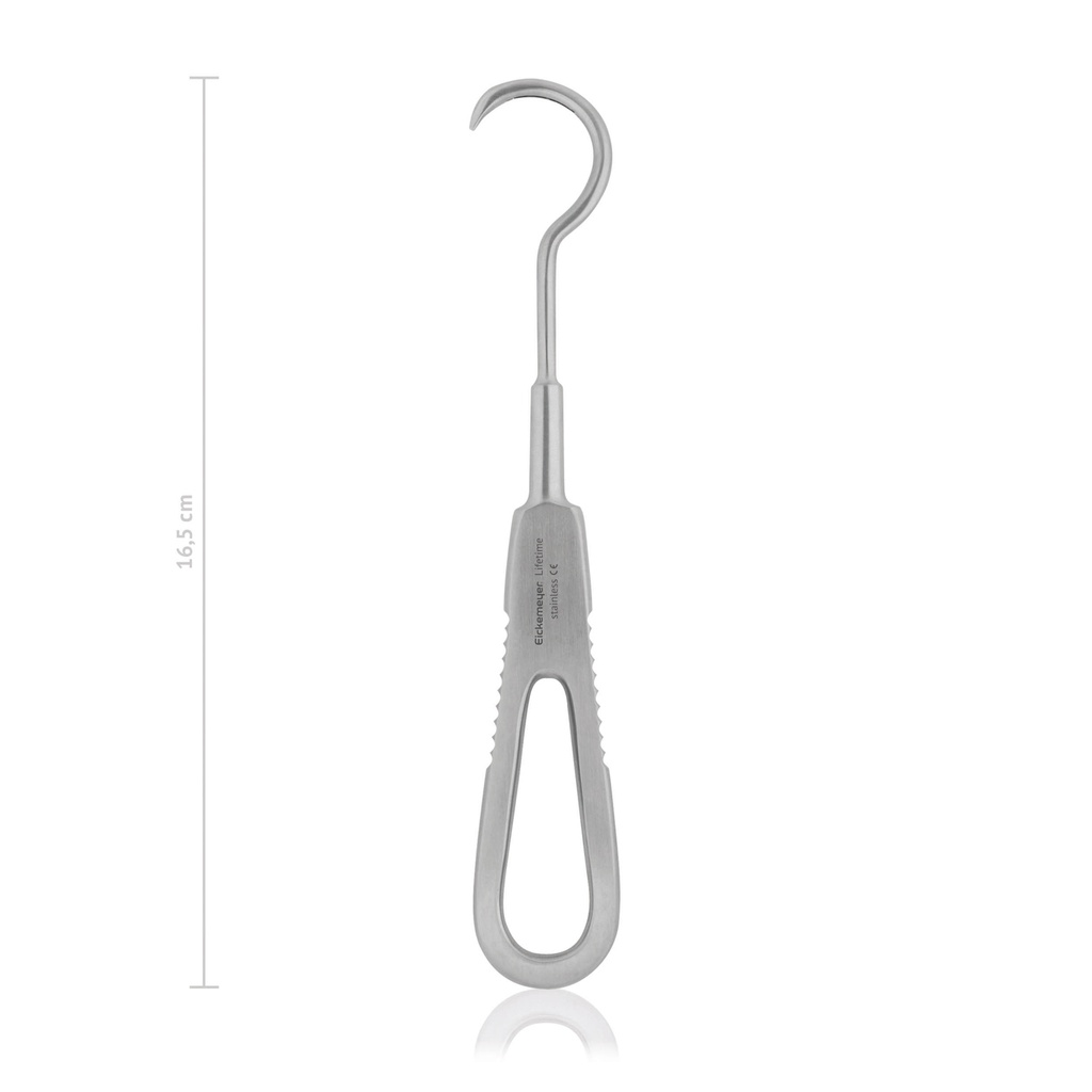 Curved graft passer, 3,0 cm, 6 1/2", 16.5 cm 