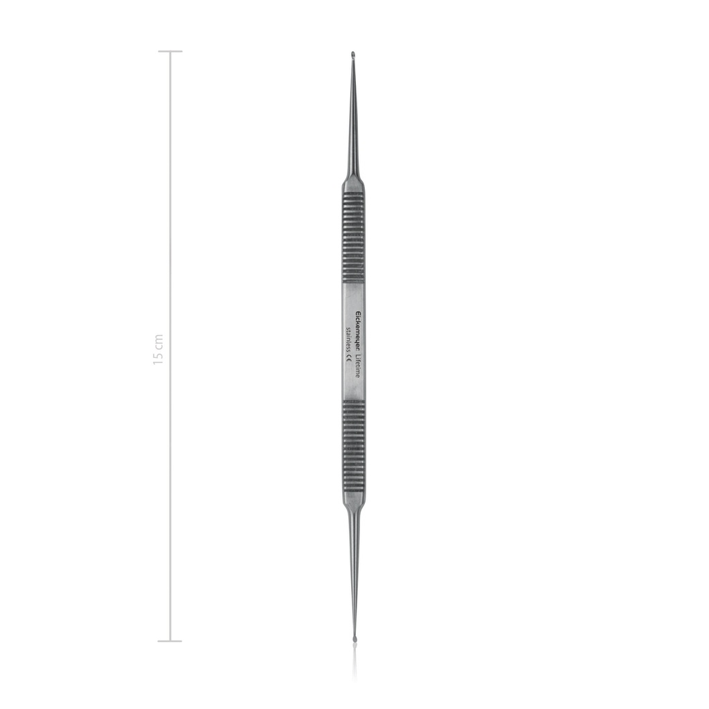 Curette HOUSE, 1,0/1,2mm, 15cm, especially for spinal disease surgery 