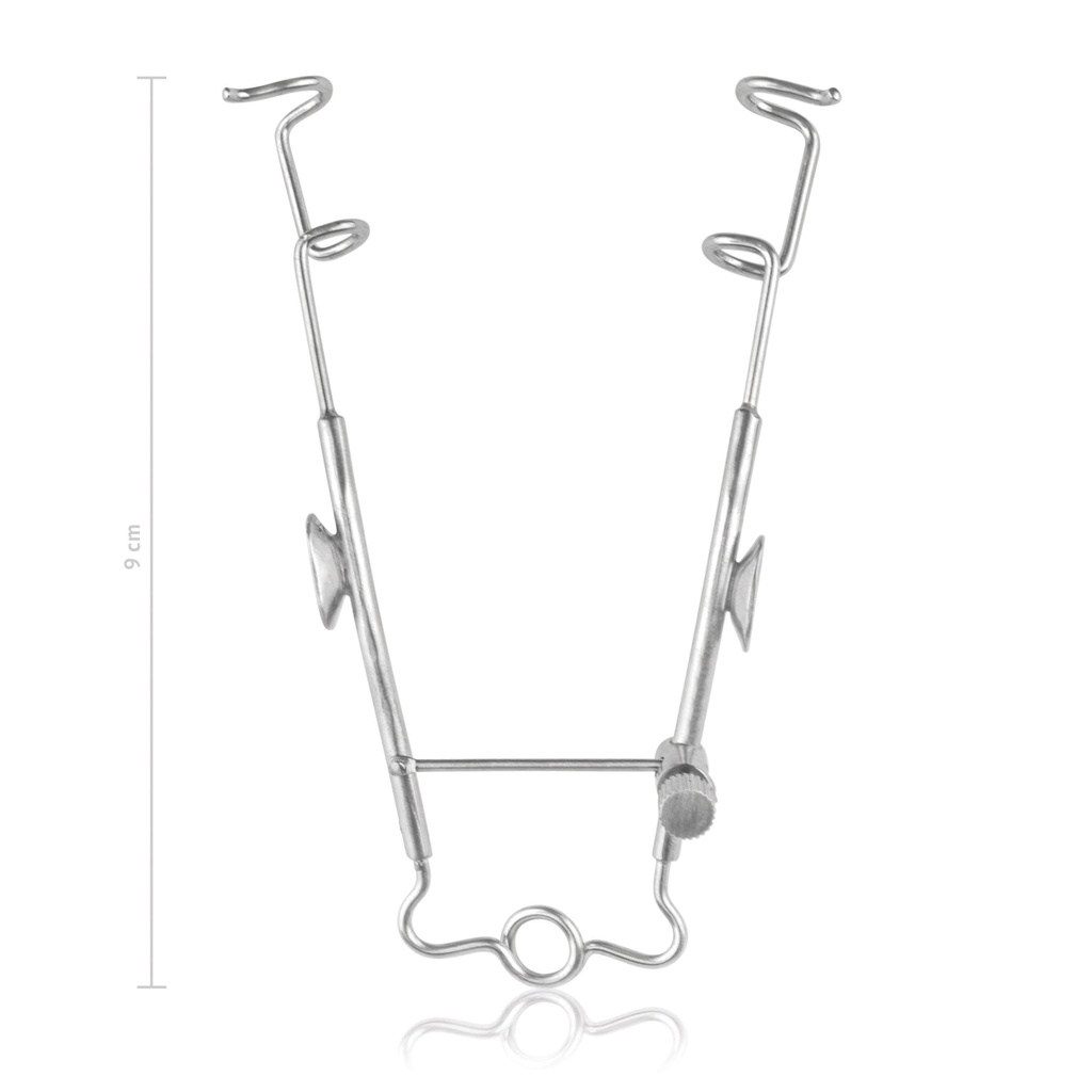 Lid retractor Gräfe, 9 cm  