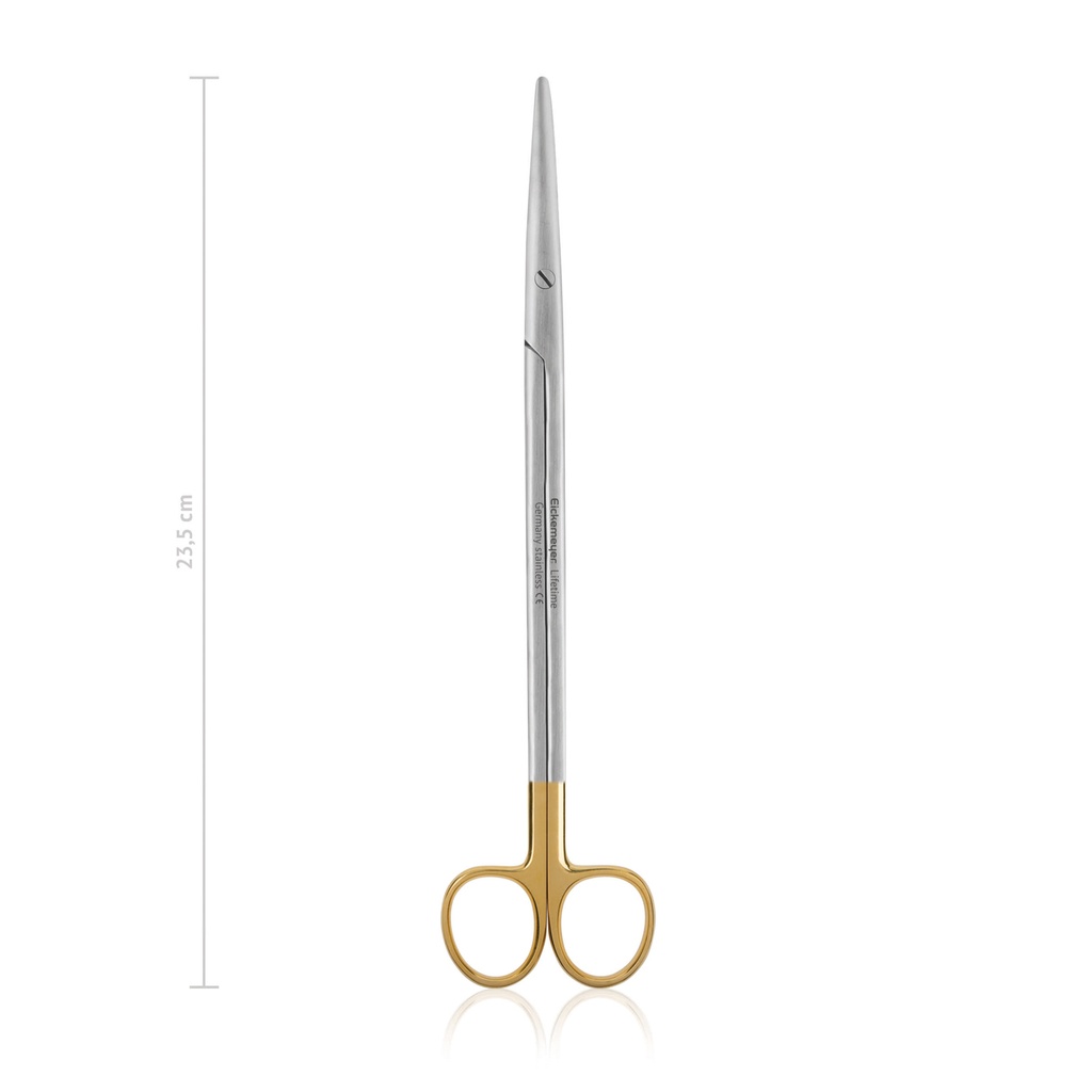 Dissecting scissors Metzenbaum, curved, 23.5 cm, TC 