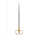 Dissecting scissors Metzenbaum, curved, 23.5 cm, TC 