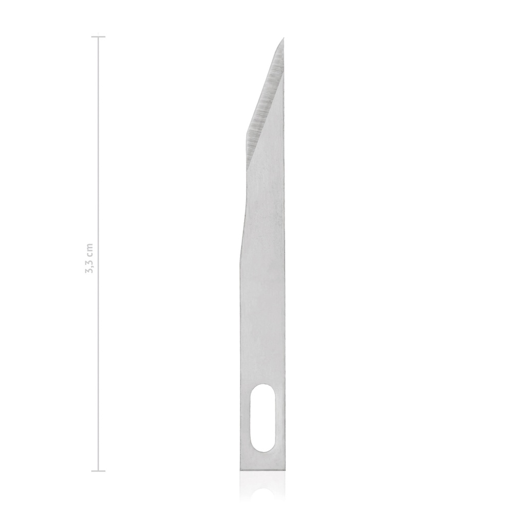 Micro scalpel blades, fig. 65, 25/pkg.  