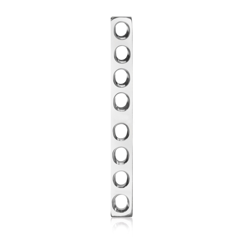 Small Compressing Bone Plate, 10-holes, length = 52 mm, for screws with 2,0 mm diameter